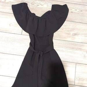 Black jumpsuit